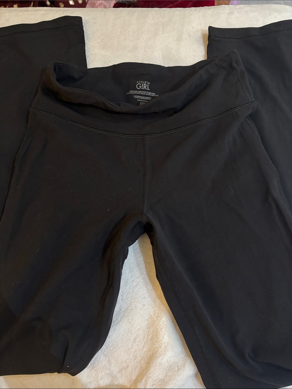 Athleta Girl Black Kids Leggings - Stretchy Activewear